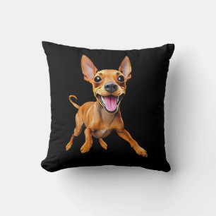 Mein Min Pin Zwergpinscher Minpin Welpenhund Kissen