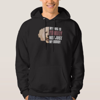 Mein Miniaturpoodle ist Familie Hoodie