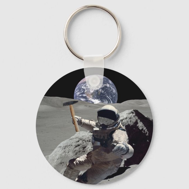 Mein Mond Schlüsselanhänger (Vorderseite)