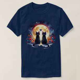 Mein Mondlicht Valentine Kitty Cat T - Shirt