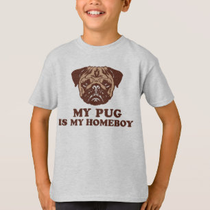 Mein Mops ist mein Homeboy T-Shirt