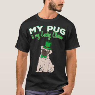 Mein Mops ist meine glückliche Funny Möpse Hund Kl T-Shirt