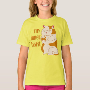 Mein motivierend Zitat aus fauler Katze T-Shirt