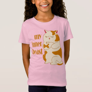 Mein motivierend Zitat aus fauler Katze T-Shirt
