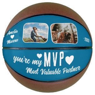 Mein MVP der wertvollste Partner Funny 2 Fotos Basketball
