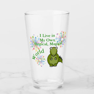 Mein mystisches magisches Dinosaurier-Glas Glas
