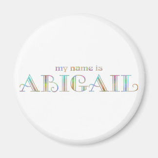 Mein Name ist Abigail Magnet