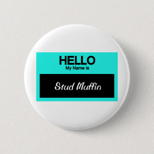 Mein Name ist Bolzen-Muffin Button