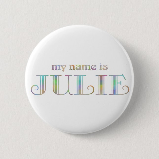 Mein Name ist Julie Button (Vorderseite)
