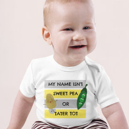 Mein Name ist nicht Sweet Pea Baby Strampler