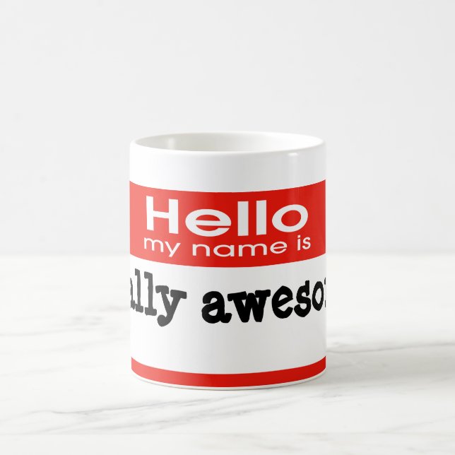 Mein Name Kaffeetasse (Mittel)