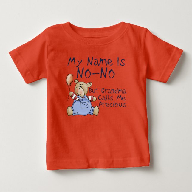 Mein Name lautet Nein Baby T-shirt (Vorderseite)