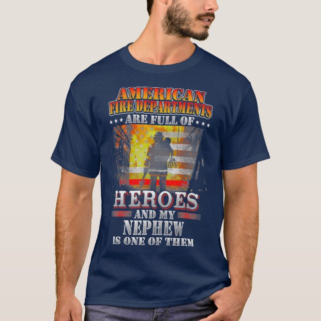 Mein Nephew ist einer der Helden, die stolz auf de T-Shirt (Vorderseite)
