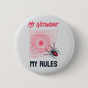 Mein Netzwerk, meine Regeln herrschen IT Button