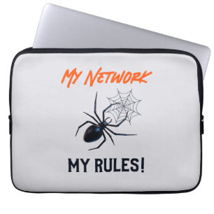 Mein Netzwerk, meine Regeln herrschen IT Laptopschutzhülle