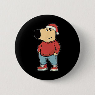 Mein neuer Charakter ist ein Chill-guy-Meme Lustig Button