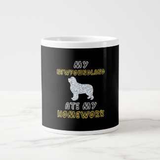 Mein Neufundland hat meine Hausaufgaben gegessen | Jumbo-Tasse