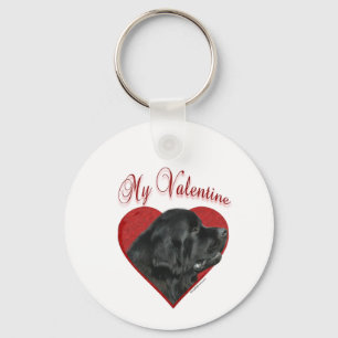 Mein Neufundland Valentine Schlüsselanhänger