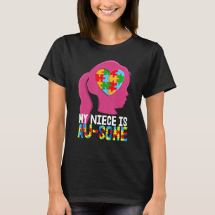 Mein Nichte ist ein bisschen Autismus Kinder Autis T-Shirt