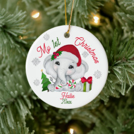 Mein Niedlicher 1. Weihnachtselementar Keramik Ornament