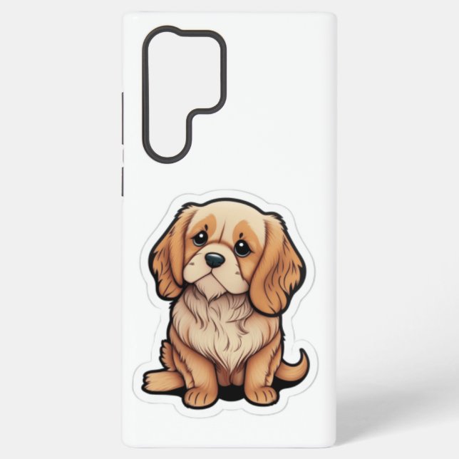 Mein niedlicher Hund 🐾 in meinem Samsung Galaxy S Hülle (Rückseite)