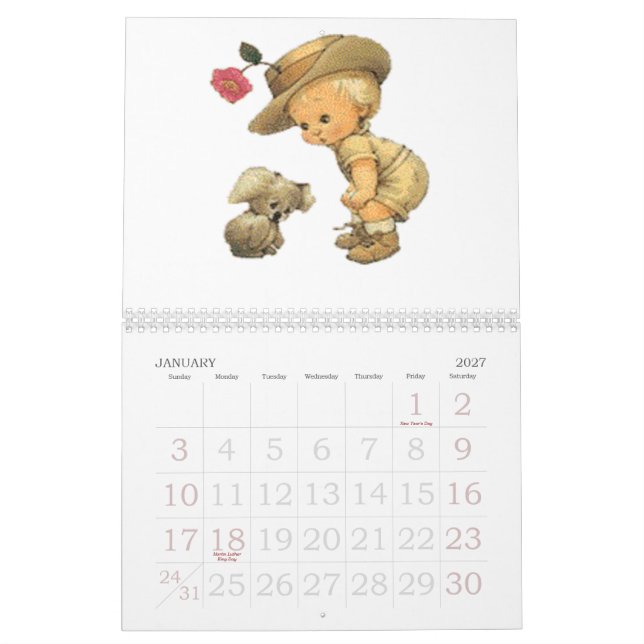 Mein niedlicher Kalender (Jan 2027)