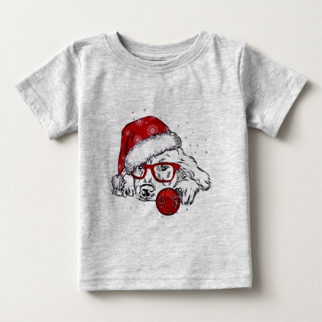 Mein niedlicher kleiner Welpe Baby T-shirt (Vorderseite)