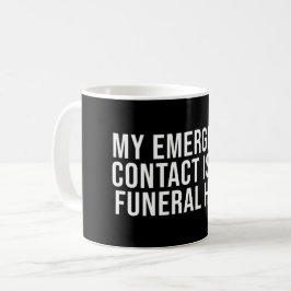 Mein Notkontakt Kaffeetasse