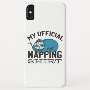 Mein offizielles Napp-Shirt - Faules schlafendes F Case-Mate iPhone Hülle