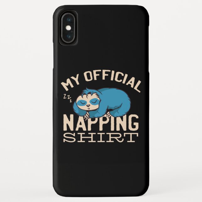 Mein offizielles Shirt, ein wackeliger Schlaf Case-Mate iPhone Hülle (Rückseite)
