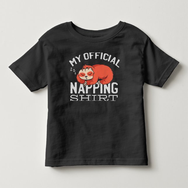 Mein offizielles Shirt - Lächelnder Schlaf (Vorderseite)
