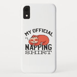 Mein offizielles Shirt - Lächelnder Schlaf Case-Mate iPhone Hülle