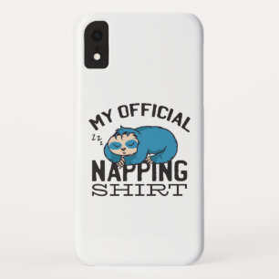 Mein offizielles Shirt - Lächelnder Schlaf Case-Mate iPhone Hülle