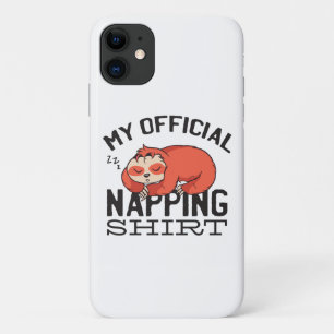 Mein offizielles Shirt - Lächelnder Schlaf Case-Mate iPhone Hülle
