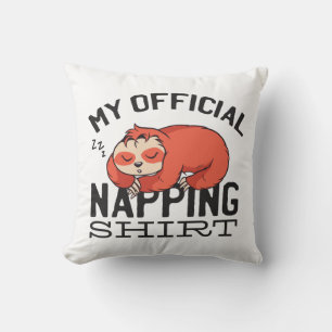 Mein offizielles Shirt - Lächelnder Schlaf Kissen
