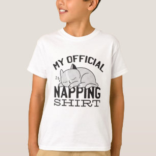 Mein offizielles Shirt - Lazy schlafende Katze