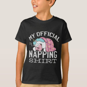 Mein offizielles Shirt - Lazy sleeping Unicorn