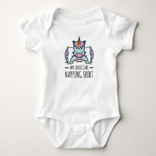Mein offizielles Shirt mit schlafenden Einhorn
