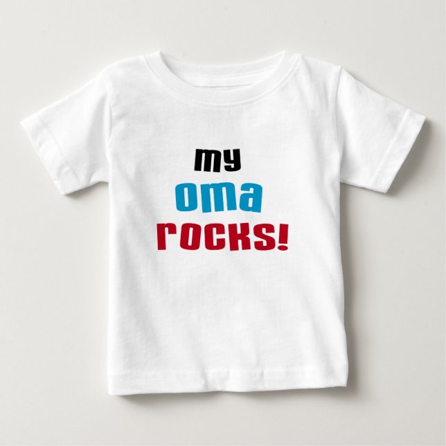 Mein Oma schaukelt T - Shirts und Geschenke (Vorderseite)