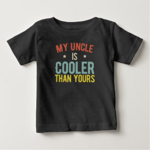 Mein Onkel ist Cooler als dein Witz Baby T-shirt
