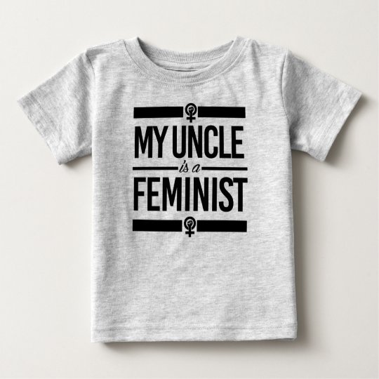 Mein Onkel ist ein Feminist -- Baby T-shirt