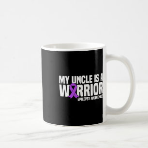 Mein Onkel ist ein Lila Ribbon Epilepsie-Programm Kaffeetasse