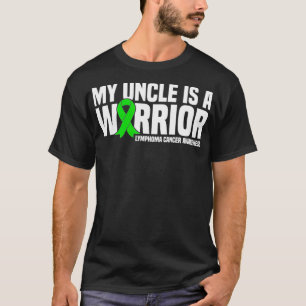 Mein Onkel ist ein Warrior Lymphoma Cancer Awarene T-Shirt
