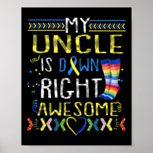 Mein Onkel ist gerade Phantastisch-unten-Syndrom-S Poster