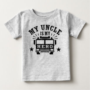Mein Onkel ist mein Held Baby T-shirt