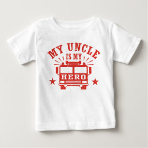 Mein Onkel ist mein Held Baby T-shirt