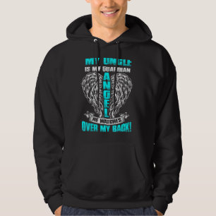Mein Onkel ist mein Schutzengel im Himmel, den er Hoodie
