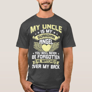Mein Onkel ist mein Schutzengel Onkel Gedenktag T-Shirt