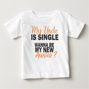 Mein Onkel ist Single Baby T-shirt