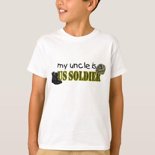 Mein Onkel ist US-Soldat T-Shirt (Vorderseite)
